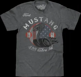 1968 Mustang 428 Cobra Jet Ford T-Shirt