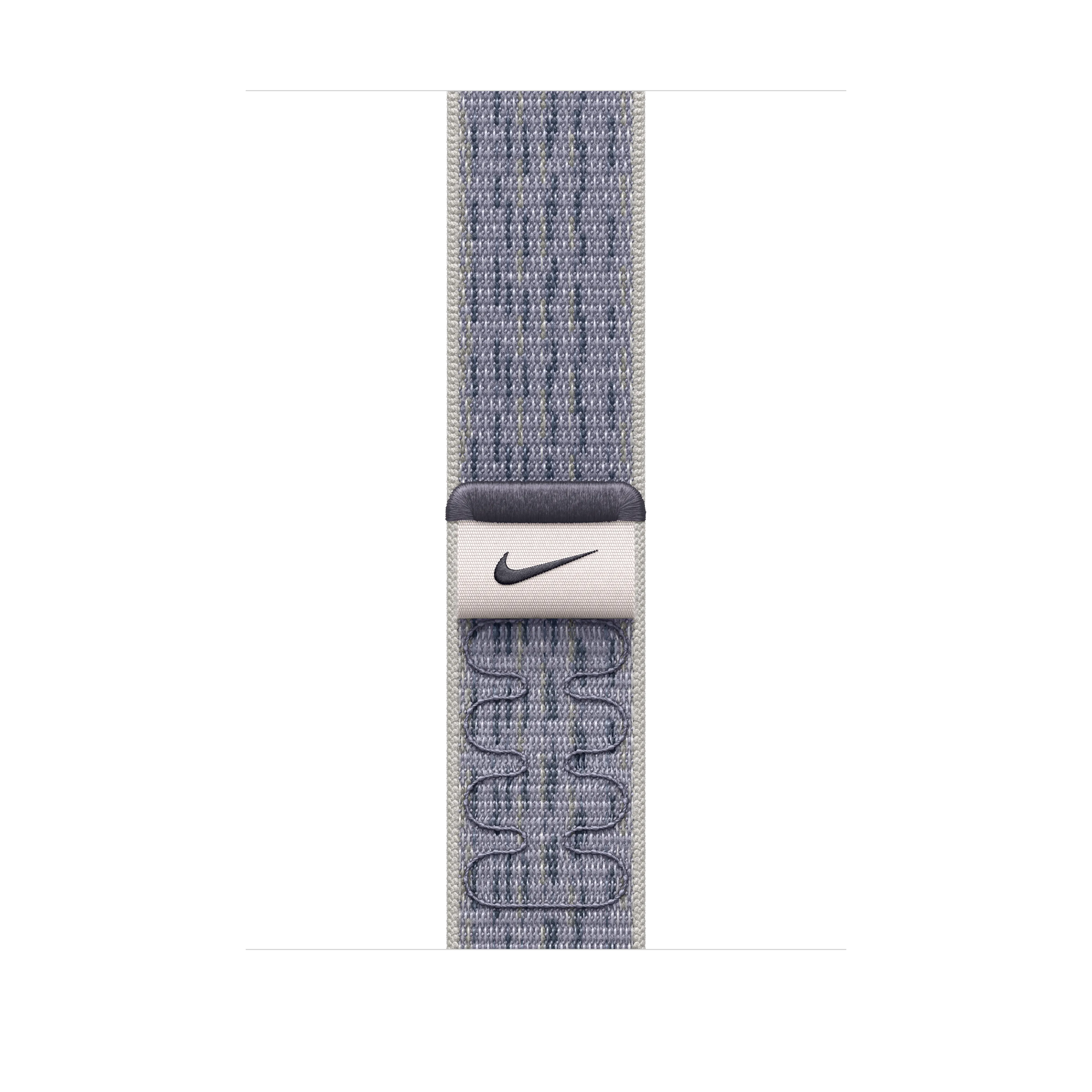 46mm Grey/Blue Nike Sport Loop