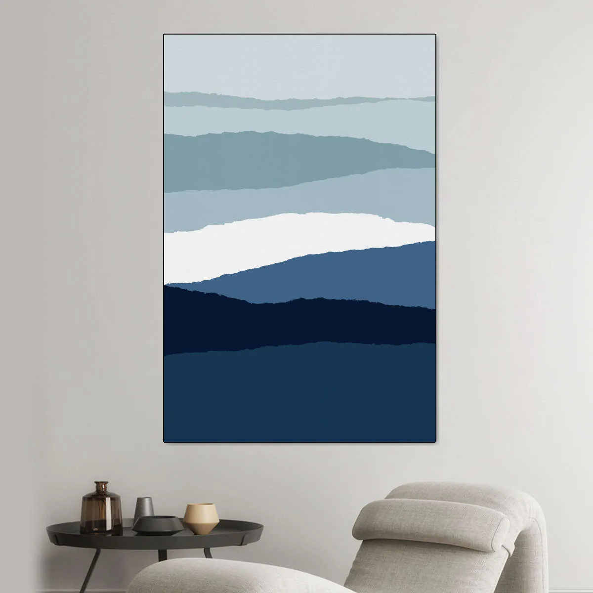 A Blue Abstract II Wall Art