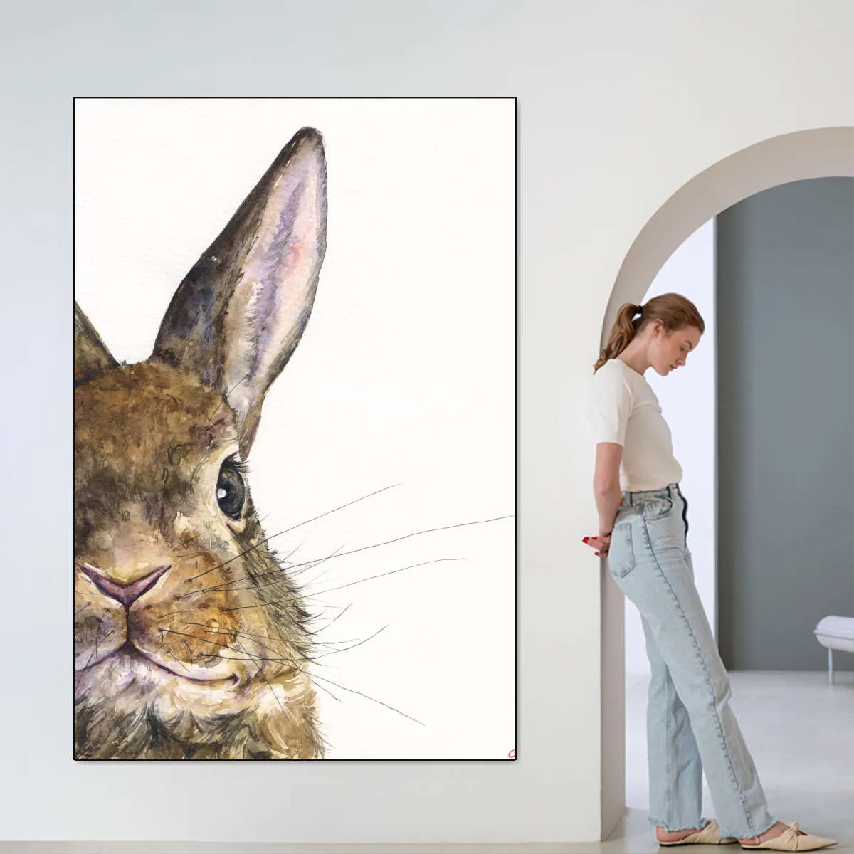 A Bunny Wall Art