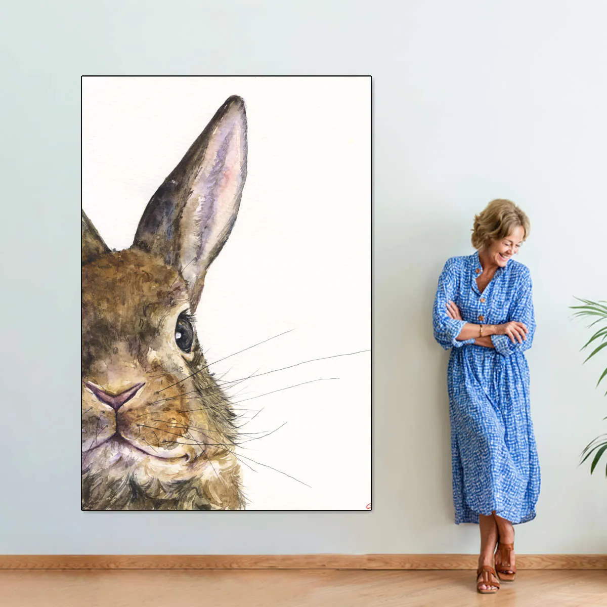 A Bunny Wall Art