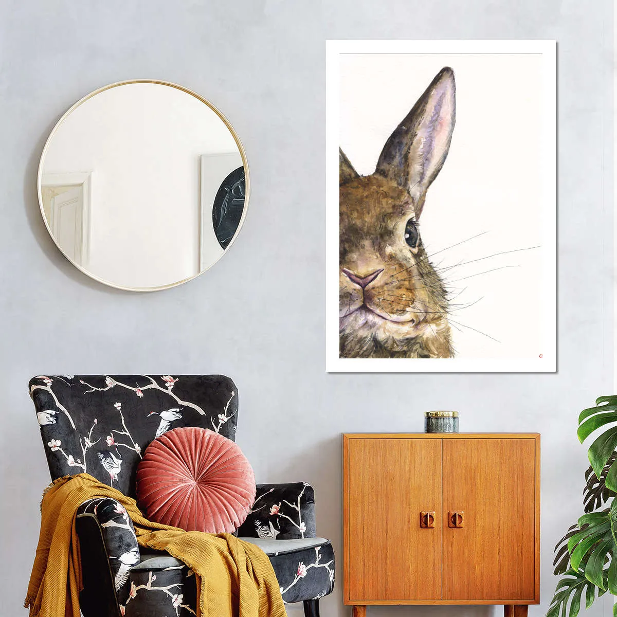 A Bunny Wall Art