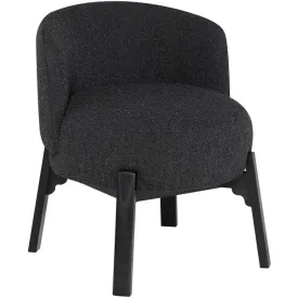 Adelaide Dining Chair, Licorice Boucle, Set of 2