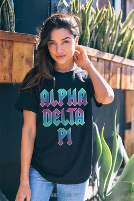 Alpha Delta Pi Rock n Roll Tee