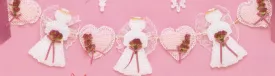 Angel and Heart Garland Pattern