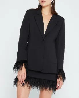 Anja Feather Cuff Blazer