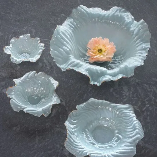 Annieglass Poppy Bowl Small