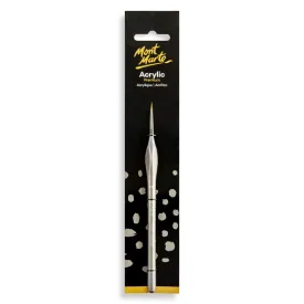 Artist Acrylic Brush Premium Taklon Detailer 2/0