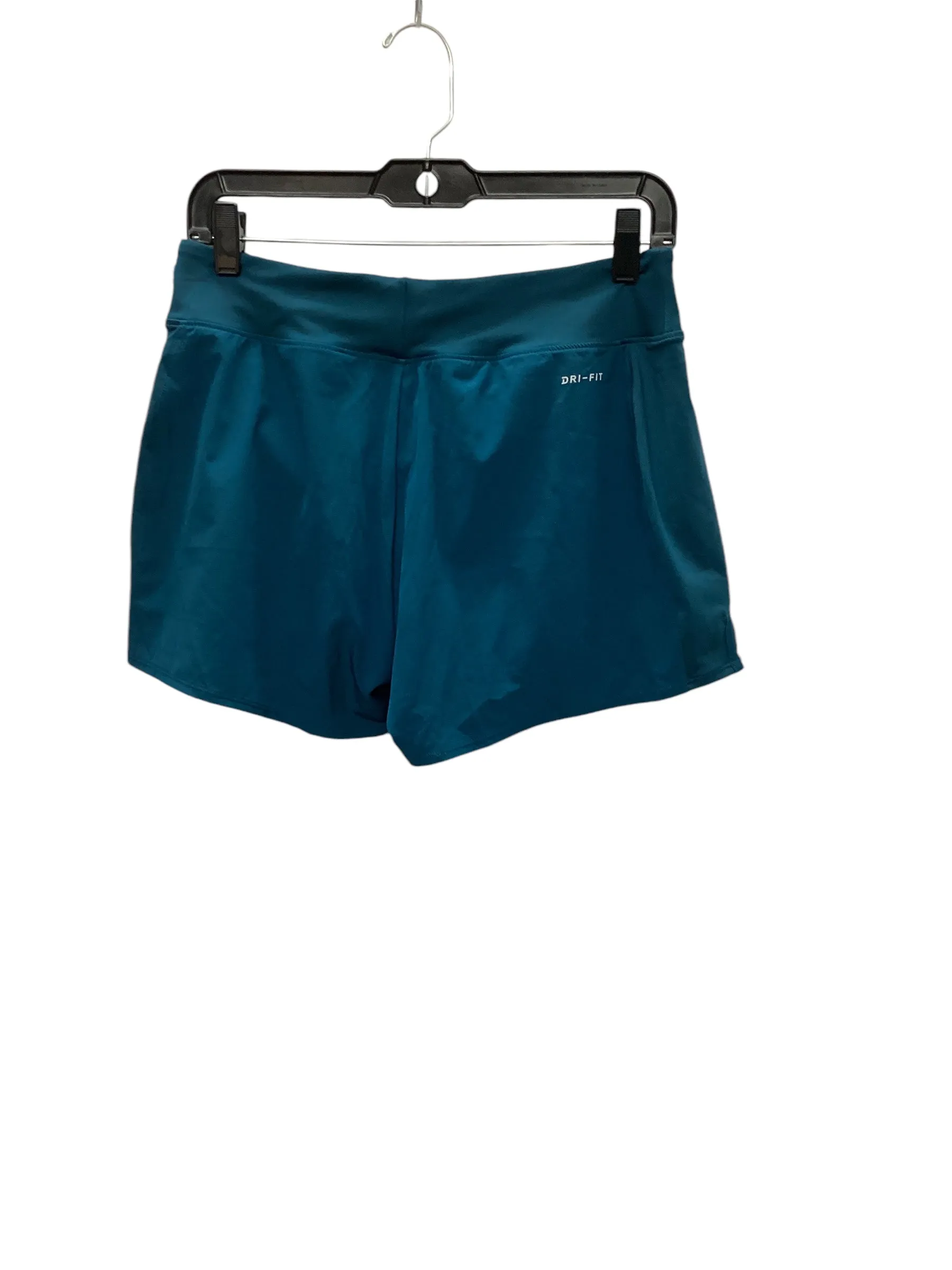 Athletic Shorts By Nike Apparel In Teal, Size: M