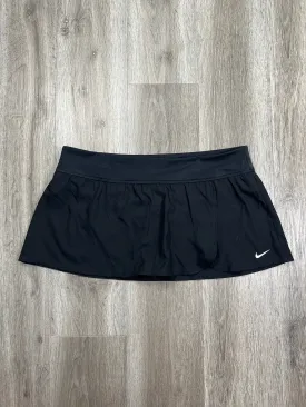 Athletic Skort By Nike Apparel In Black, Size: Xl