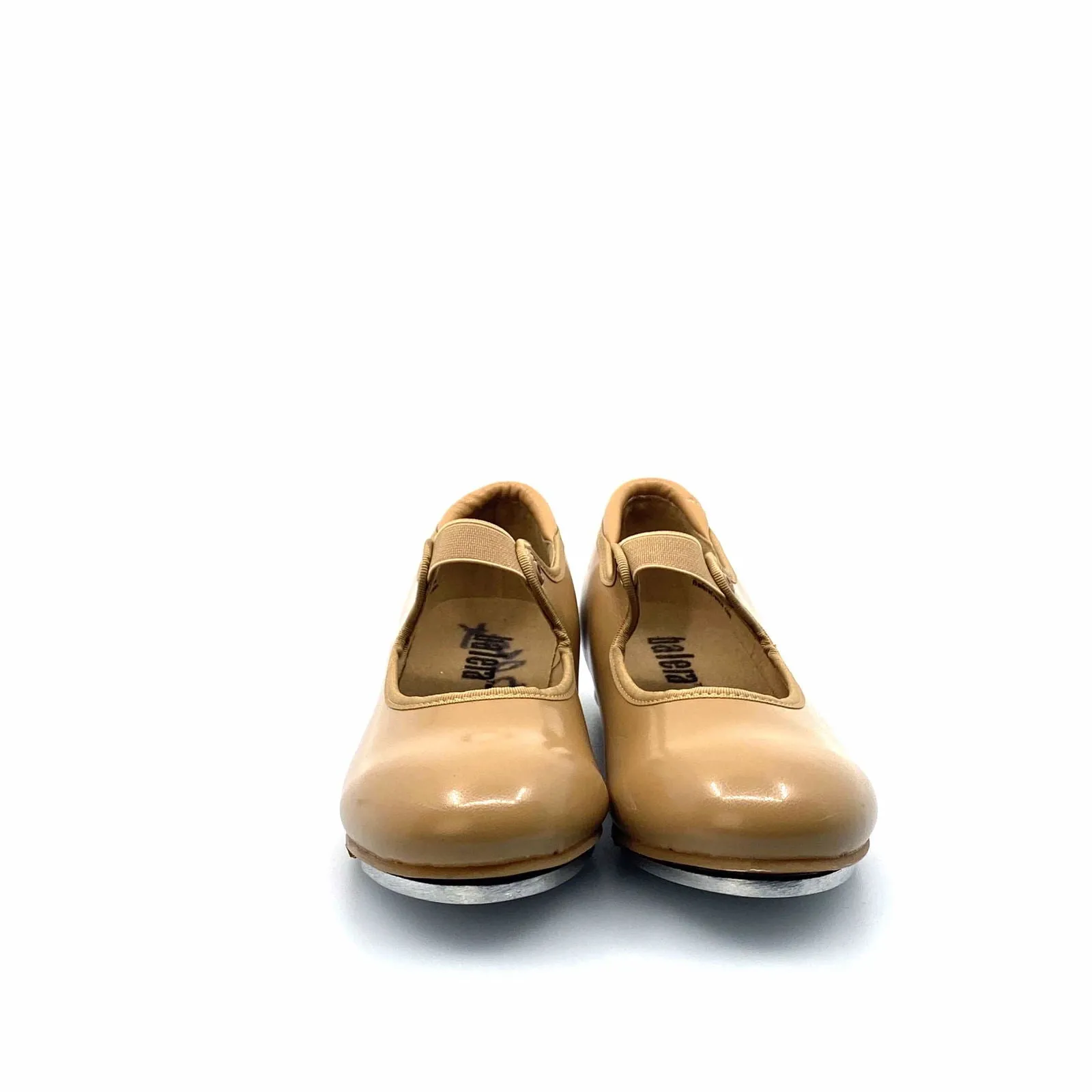 Balera Girls Beige Tap Shoes Size 1.5A