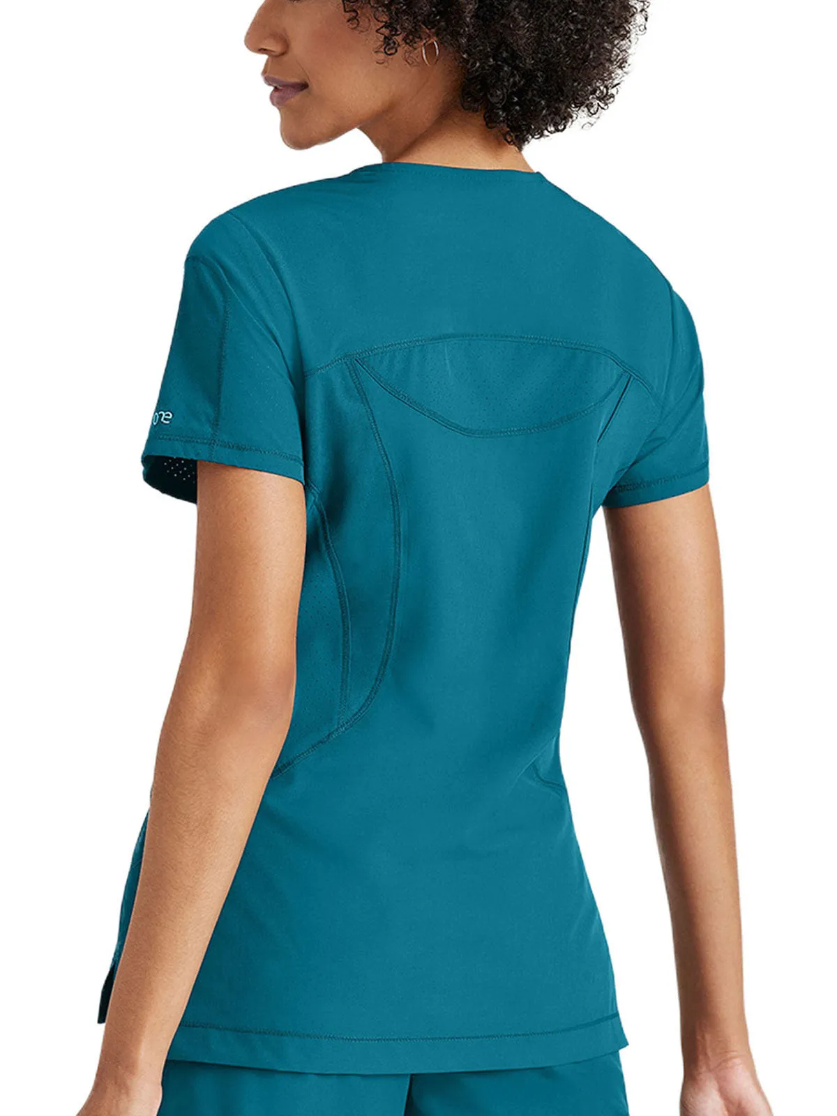 Barco One - Women's Scoop Neck Tuck-In Uplift Top