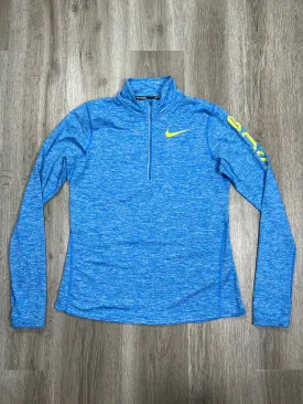 Blue Athletic Jacket Nike Apparel, Size M