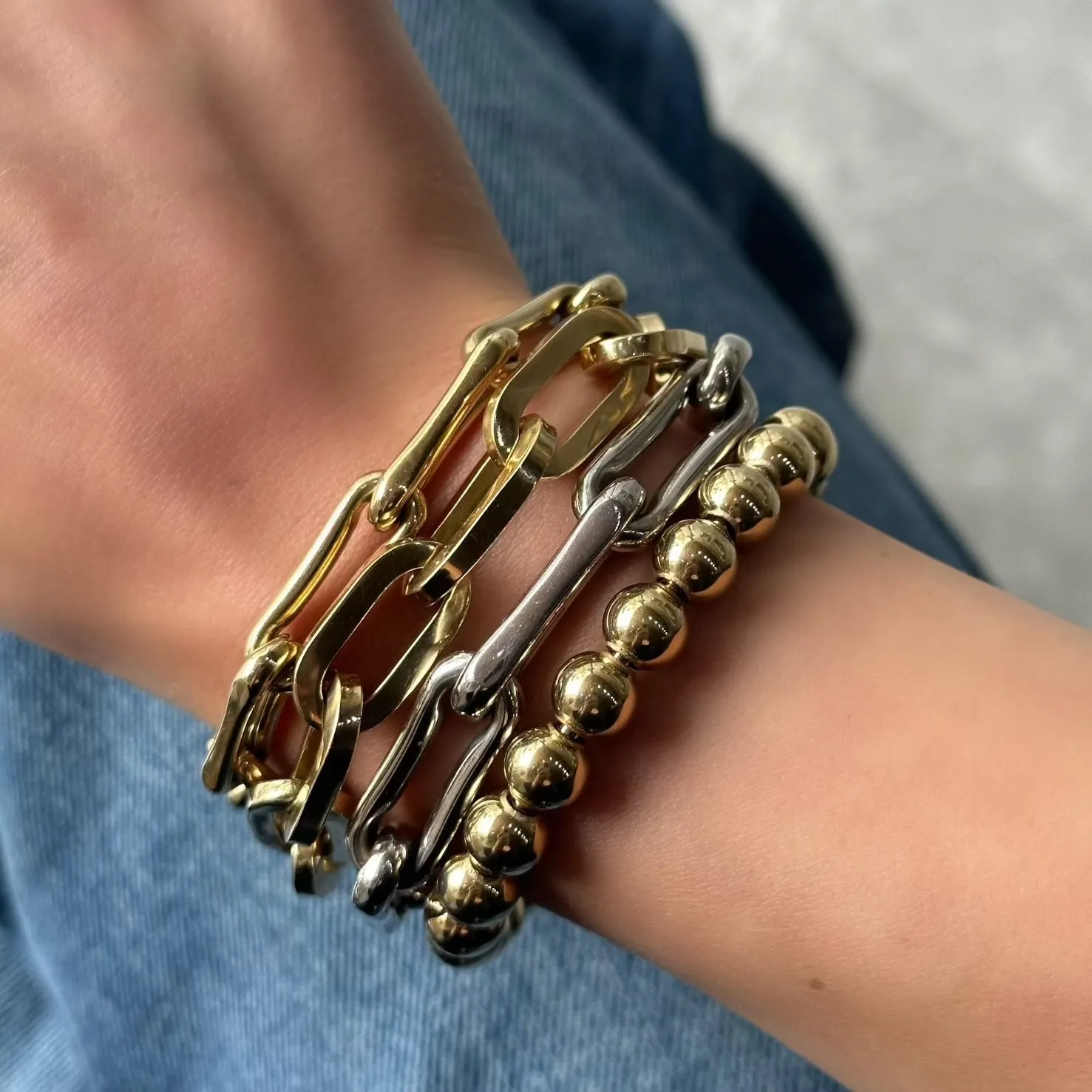 BONE LINK BRACELET