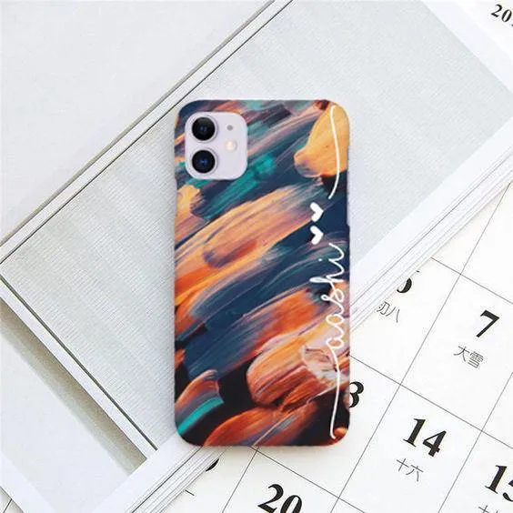 Canvas Print Slim Phone Case Cover Cover Yellow For OnePlus