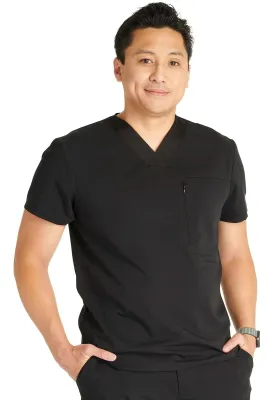 Cherokee Atmos  Men's V-Neck 1-Pocket Scrub Top CK718A