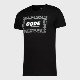 Code Mens Starling Tee Black/White _ 180581 _ Black