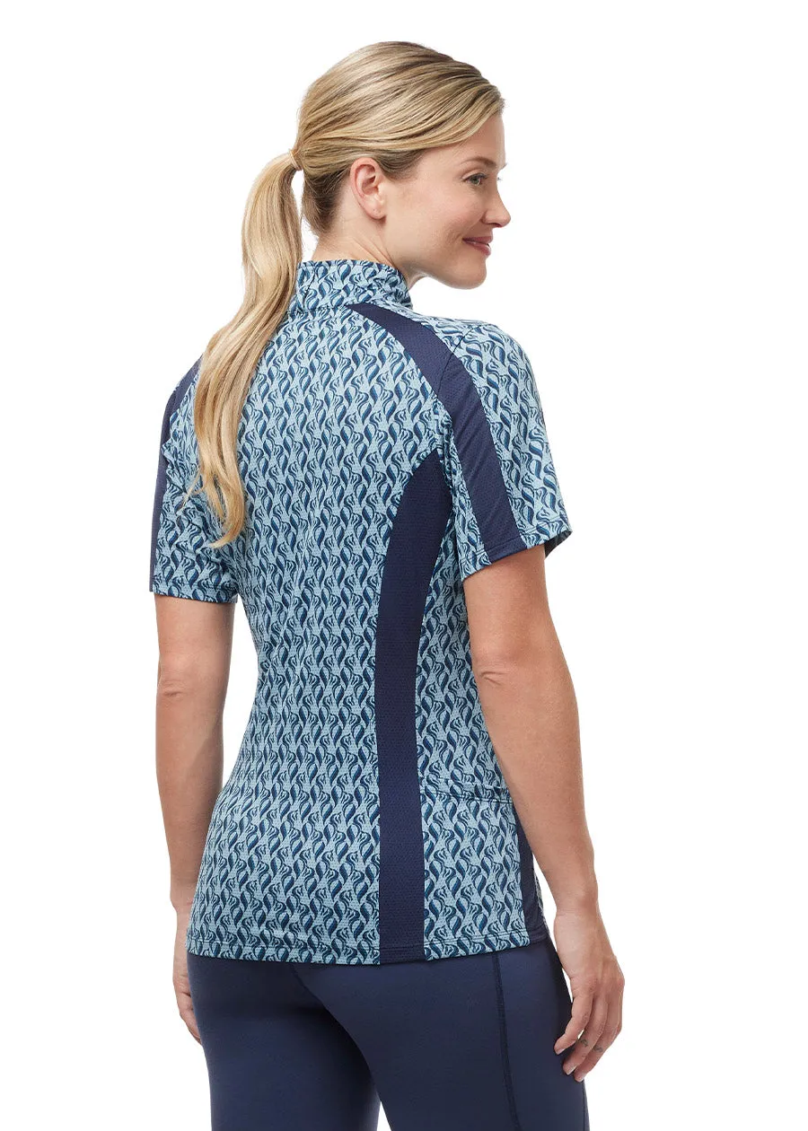 Cool Alignment Ice Fil® Short Sleeve Riding Shirt