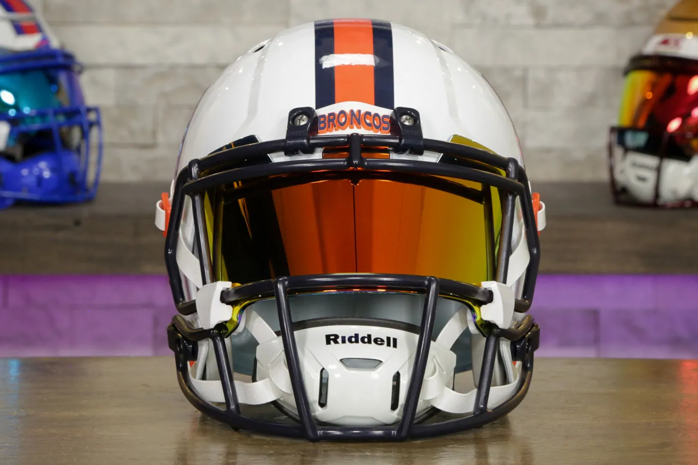 Denver Broncos Riddell Speed Replica Helmet - GG Edition