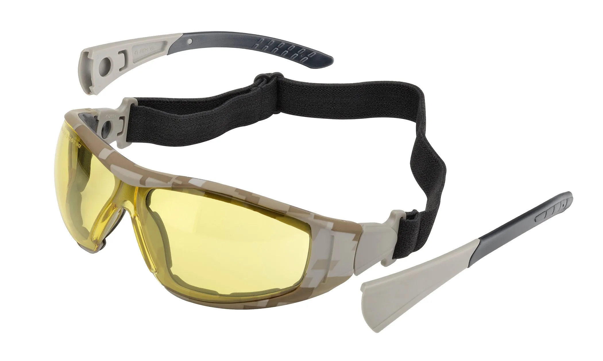 GO-SPECS II Digital camo frame Supercoat Antifog lens