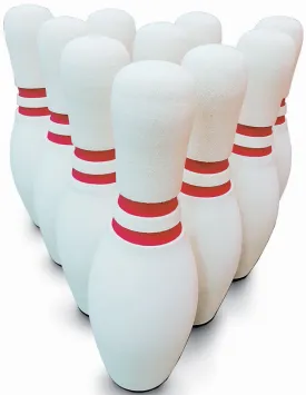 High Density Foam Bowling Pin Set