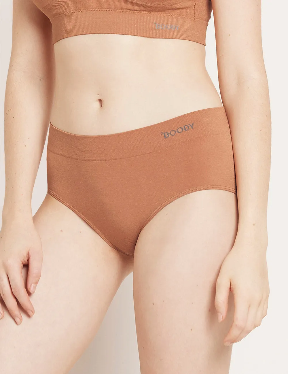 Midi Briefs - Nude 2