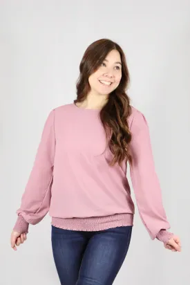 Phoebe Top - Rose