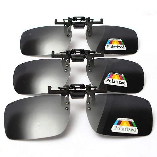 Polarized Clip-On Sunglasses