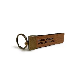 "Left Them" Key Chain